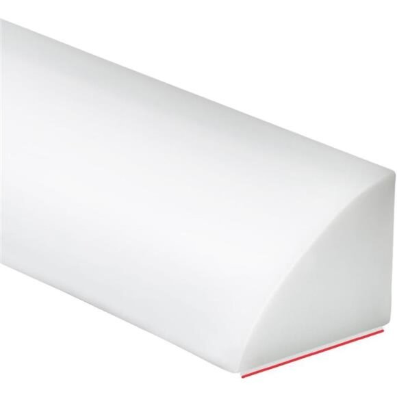 78 Inch Flexible Quarter Round Molding, Silicone Rubber Peel and Stick Shower - Picture 1 of 8